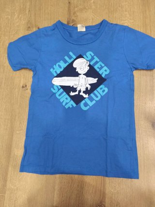 Camiseta Hollister Niño Talla S Azul