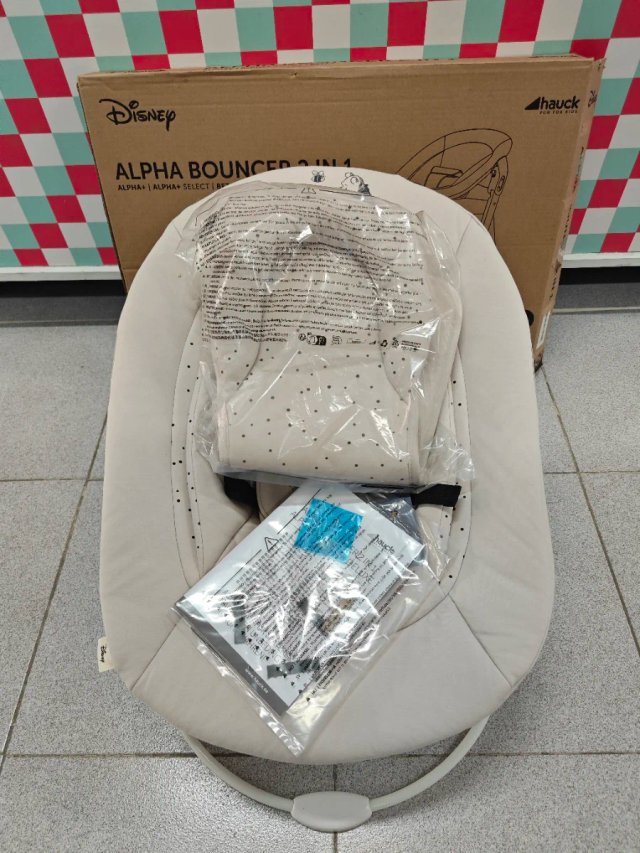 Hamaca bebé Disney Hauck Alpha Bouncer 2 en 1