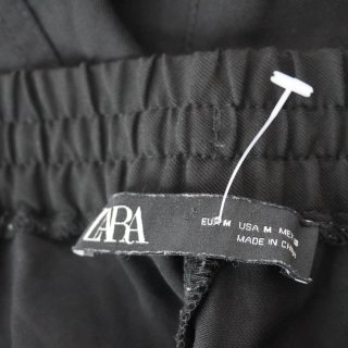 Pantalones Cargo Zara Negros