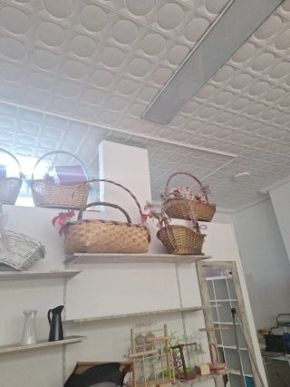 Lote de cestas decorativas
