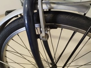 Bicicleta Paseo y candado U alta seguridad
