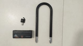 Bicicleta Paseo y candado U alta seguridad
