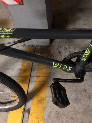 Bicicleta BMX  B’twin wipe 300 gris