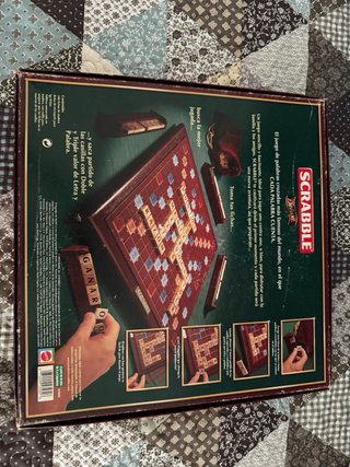 Scrabble Deluxe Juego de Mesa