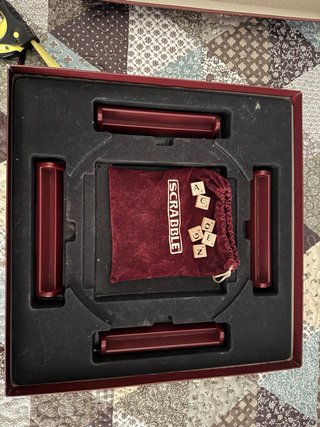 Scrabble Deluxe Juego de Mesa
