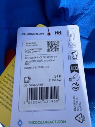 Gorra The Ocean Race Europe Helly Hansen