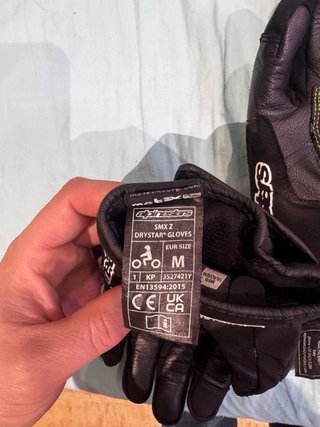 Guantes Alpinestars SMX Z Drystar Negros TALLA M