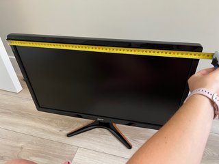 Monitor Acer Negro y Naranja