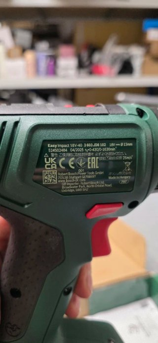 Berbequim Bosch EasyImpact 18V-40