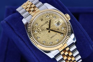 Rolex Datejust 116233 36mm Acero y Oro Diamantes