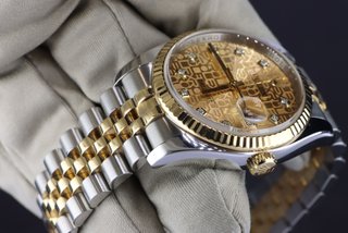 Rolex Datejust 116233 36mm Acero y Oro Diamantes