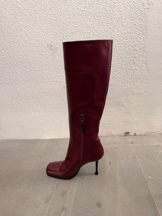 Botas altas Premiata rojas nuevas