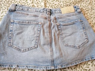 Falda pantalón vaquera azul T.34