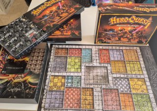 Heroquest + Expansión La Horda del Ogro