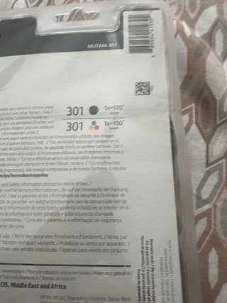 HP 301 2-pack cartucce nero + colore