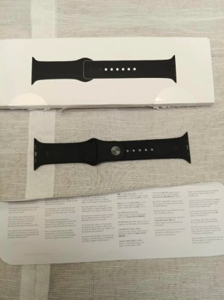 Correa Deportiva Apple Watch 46mm Negra
