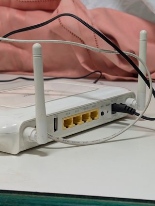 Router Movistar Amper ASL-26555 Home Station ADSL
