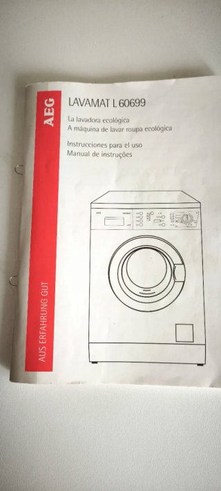 ÚLTIMOS DIAS!!! Lavadora AEG Lavamat L 60699