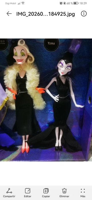Muñecas Disney Villains