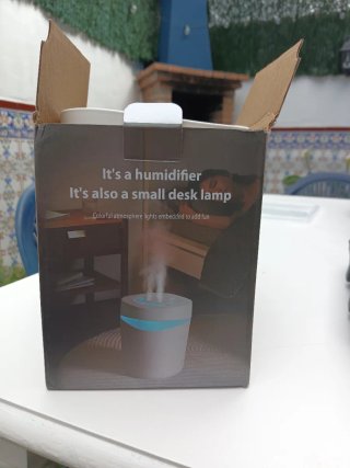 Humidificador y lámpara led color
