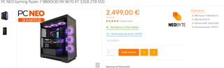 PC Gamer AMD Ryzen 7 9800X3D