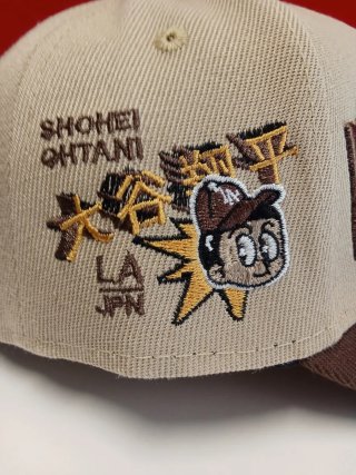 Gorra New Era 9Forty Beige y Marrón Talla única