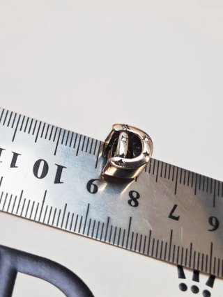 Charm Letra D Plata S925 para Pandora