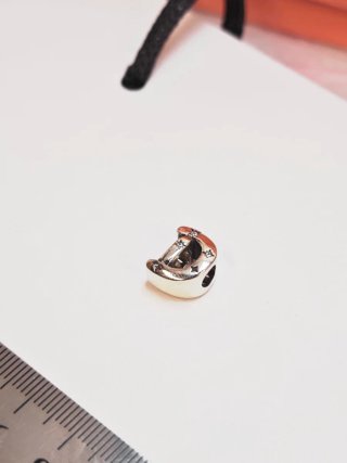 Charm Letra D Plata S925 para Pandora