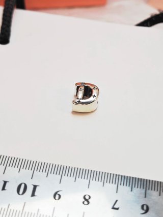 Charm Letra D Plata S925 para Pandora