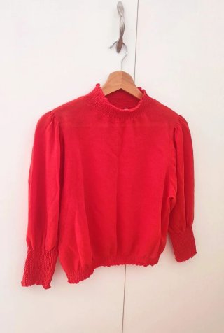 Blusa mangas largas