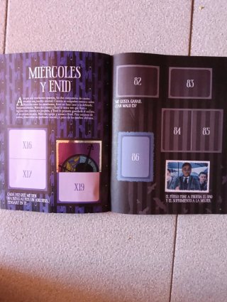 Álbum de Cromos Miércoles Panini