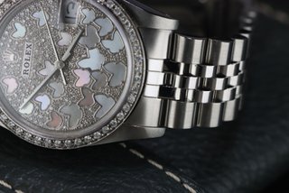 Rolex Datejust 68274 31mm Mariposas Diamantes
