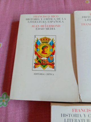 Historia y critica de la literatura española.