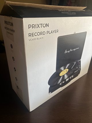 Tocadiscos Prixton VC400 Negro