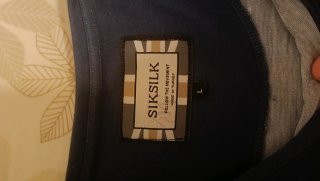 Camiseta SikSilk Degradado Azul/Rosa