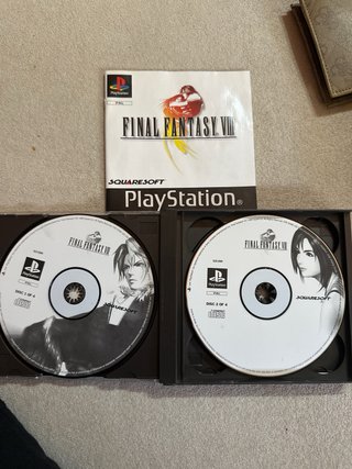 Final Fantasy VIII PlayStation 1 Completo