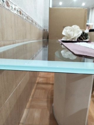Mesa de salón cristal 5mm grosor