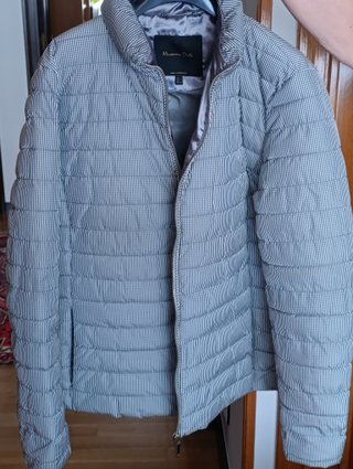 Anorak Massimo Dutti Gris Talla L