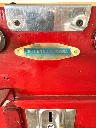Futbolín Córdoba Rojo