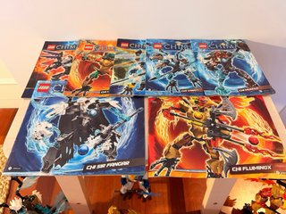 Figuras LEGO Legends of Chima con instrucciones
