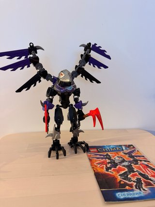Figuras LEGO Legends of Chima con instrucciones