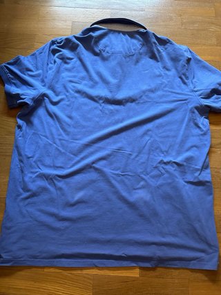 Polo Massimo Dutti Azul Talla XL