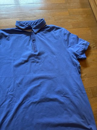 Polo Massimo Dutti Azul Talla XL