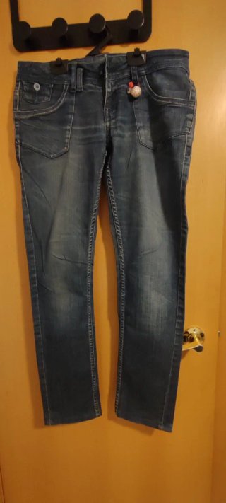 Pantalones Desigual Talla 40 (L) - Falta Botón