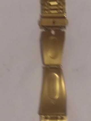 Cadena Reloj Chapada Oro 24k