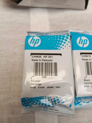 Confezione da 2 Cartucce d'Inchiostro HP 301 N9J72AE