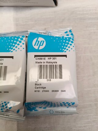Confezione da 2 Cartucce d'Inchiostro HP 301 N9J72AE
