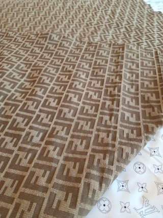 Tessuto/Stoffa Beige Fendi - Monogram FF