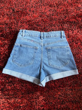 Pantalón corto vaquero high waist