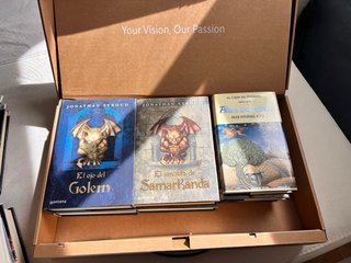 Lote 7 libros novela juvenil ficción -fantasía